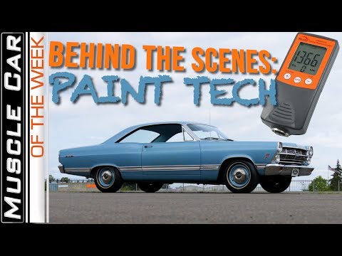 Behind The Scenes Paint Tech Muscle Car Of The Week Video Episode 311