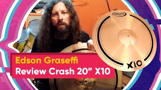 Video thumbnail for Edson Graseffi - Review Crash 20" X10 | Orion Cymbals by Orion Cymbals