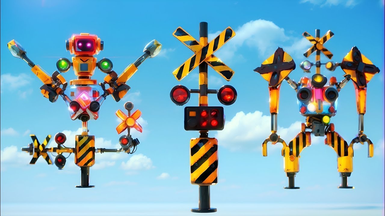 【踏切アニメ】コケだらけになるふみきりカンカン😂😂😂Railroad crossing covered in moss!! Fumikiri Anime TV Live Stream1