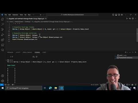 PowerShell: Doppelte (mehrfache) Einträge finden