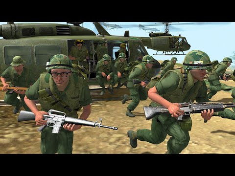 US MARINES Defend FOB Hill Defense in NEW Vietnam War Mod!