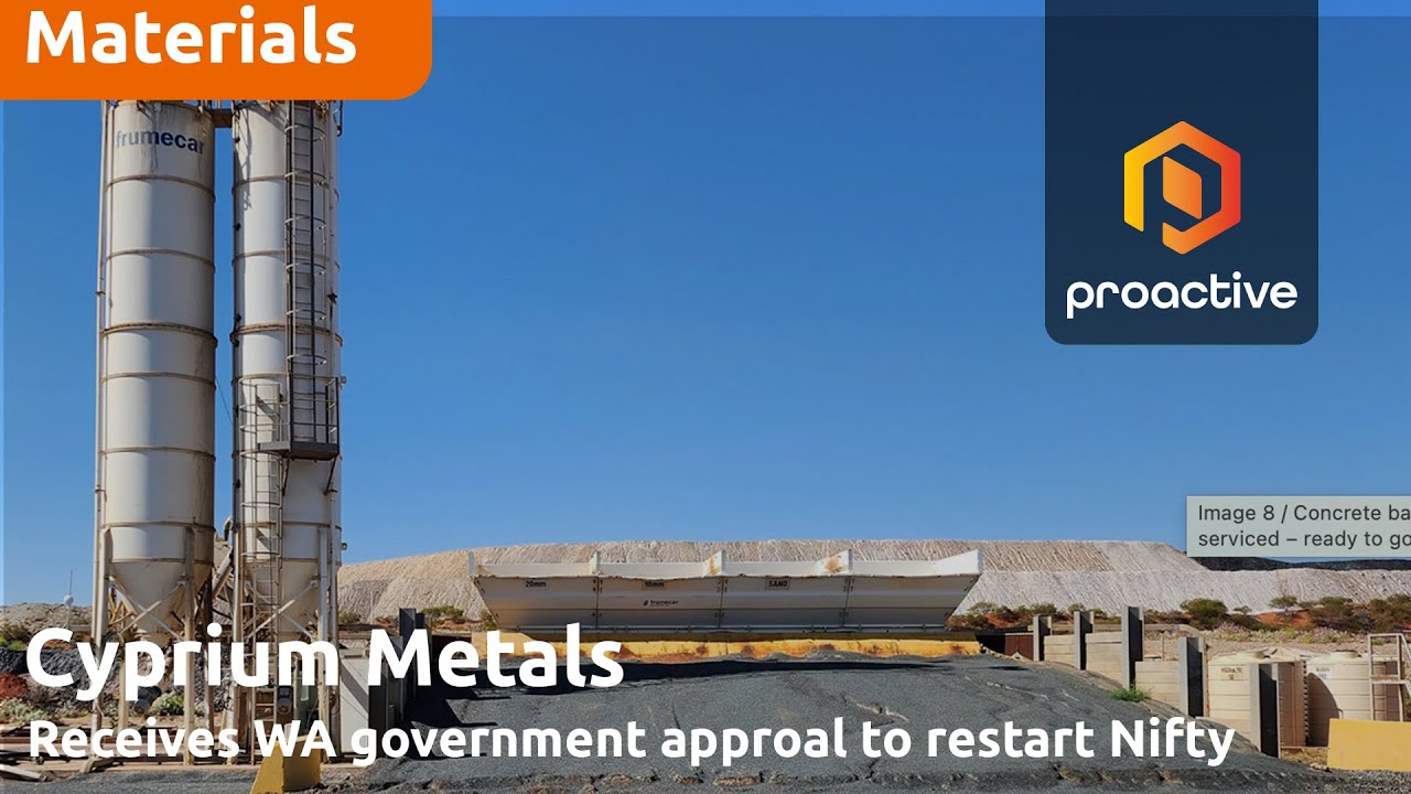 Cyprium Metals gets green light for Nifty restart
