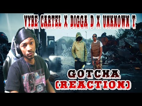 Vybz Kartel x Digga D x Unknown T x Sean D - Gotcha (Music Video) | American Reaction