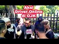 Driver Online Surabaya Aksi di OJK Driver Online Surabaya Aksi di OJK