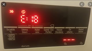 Bosch Seri 4-6-8 Hata Kodları (E18 Hatası)