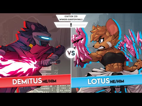 Ignition 259 - Winners Quarter-Finals - Demitus (Clairen) Vs Lotus (Olympia)