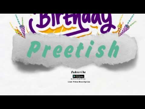 Happy Birthday Preetish