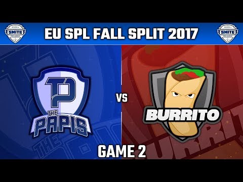 SMITE Pro League Fall Split Week 5 EU 2017 - The Papis vs. Burrito (Game 2)