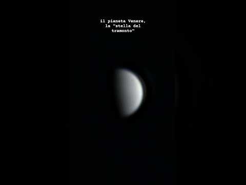 il pianeta Venere, la "stella del tramonto". Primo utilizzo dell'ADC - 17/12/24 ( Barlow 3x )
