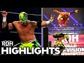 AMAZING TV Title Showdown Rey Horus Vs Dragon Lee ROH Highlights