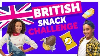 British Snack Challenge with Ahnya & Isaiah from The KIDZ BOP Kids