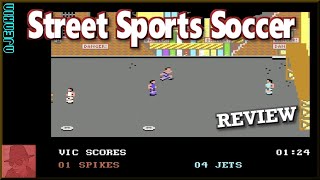 Street Sports Soccer - on the Commodore 64 !! with Commentary