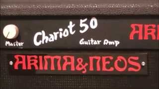 AKIMA&NEOS CHARIOT50 Guitar Amplifire demo with Stratocaster.