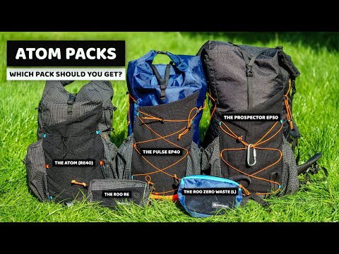 Which Ultralight Backpack Should you Buy? | Atom Packs Comparison Review