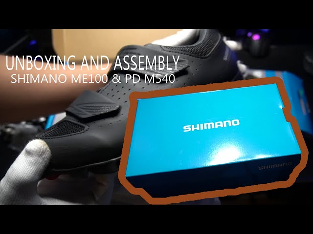 Видео Велотуфли Shimano SH-ME100ML (Black)