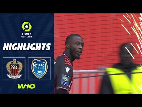OGC NICE - ESTAC TROYES (3 - 2) - Highlights - (OGCN - ESTAC) / 2022-2023