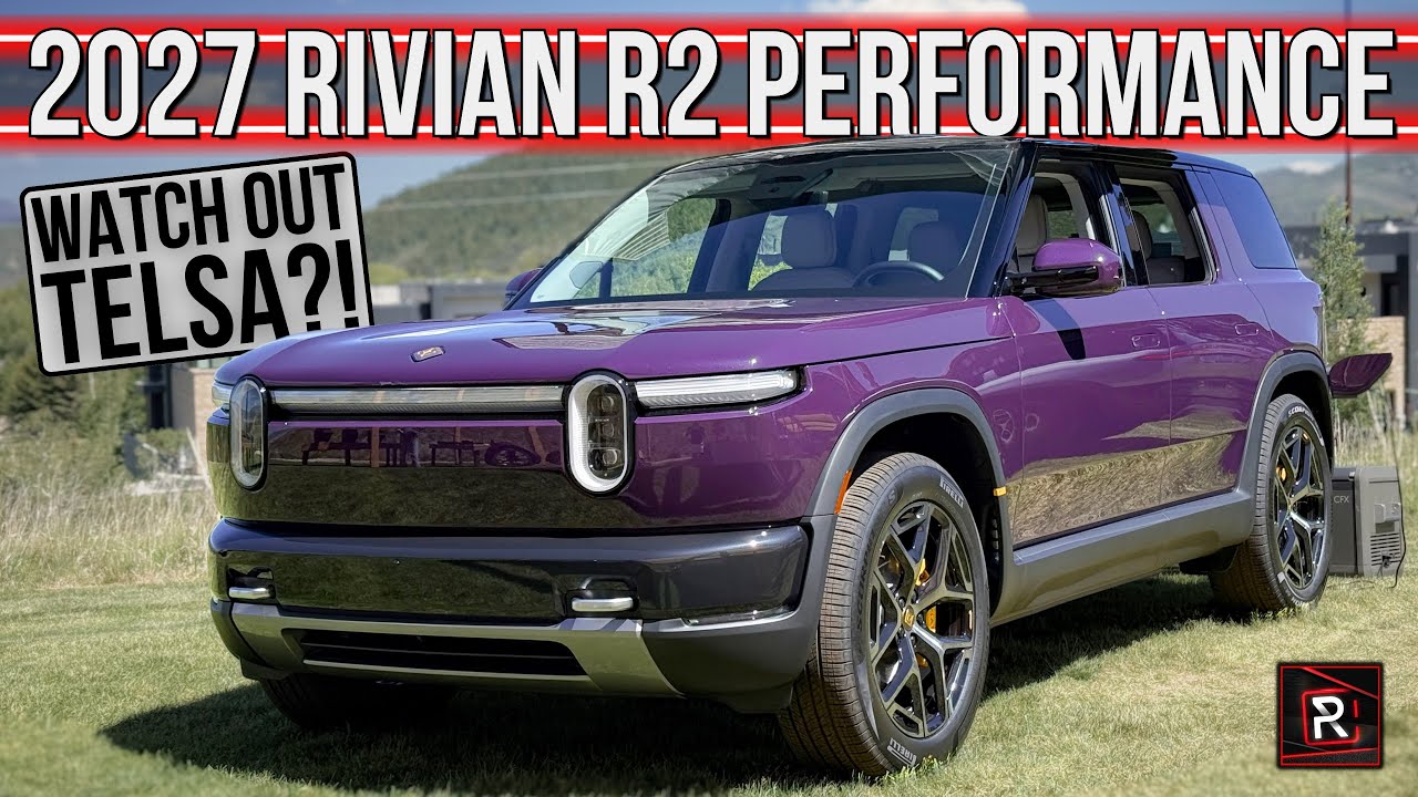Rugged Model Y Alternative?! | 2027 Rivian R2 Performance | Detailed First Drive Review