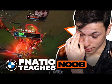 ADAM owes NOOB a DARIUS TOP Lesson! | BMW Fnatic Teaches Noob 2021