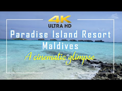 [4K] Paradise Island Resort, Maldives | A Cinematic Glimpse at a true paradise |