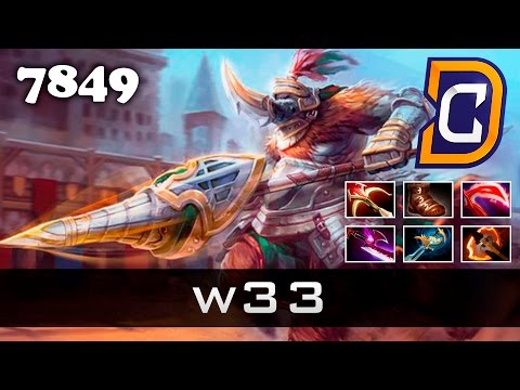 w33 Magnus - 7849 MMR Ranked Dota 2