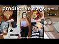 PRODUCTIVE DAYS IN MY LIFE ️ Early Mornings Working Out Beauty Treatments Cooking At Home