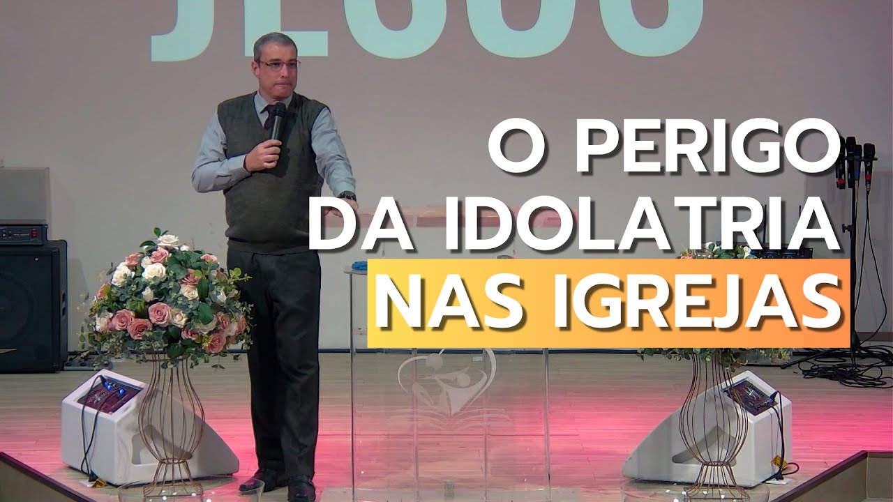 O PERIGO DA IDOLATRIA NAS IGREJAS  | Ap. Alessandro Gregorute 23/07