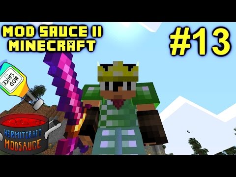 Minecraft Mods - Mod Sauce II Ep. 13 - MORE POWER & ENDER DRAGON !!! ( HermitCraft Modded )