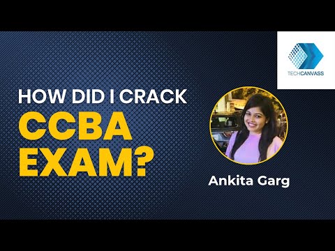 How to crack CCBA on the first attempt