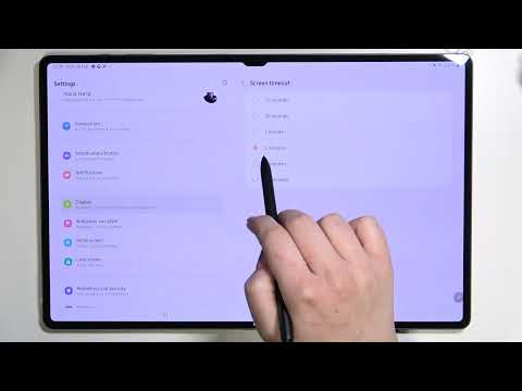 How to Change Screen Timeout in SAMSUNG Galaxy Tab S8 Ultra – Find Blackout Options