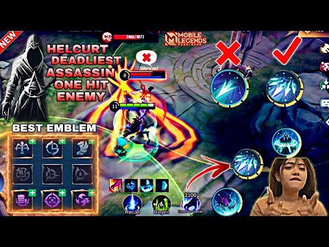 HELCURT DEADLIEST ASSASIN NON STOP KILLING IN THE DARKNESS | HELCURT BEST EMBLEM AND BUILD 2022