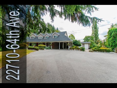 Real estate video tour of 22710-64th Ave. Langley BC