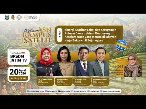 Webinar ASN Kampus Satelit 2026 - Sinergi Kearifan Lokal dan Keragaman Potensi Daerah