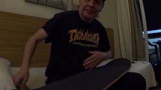 Funky-SB Teneriffalla: reissun eka ilta ja uusi Statum-dekki kasaan