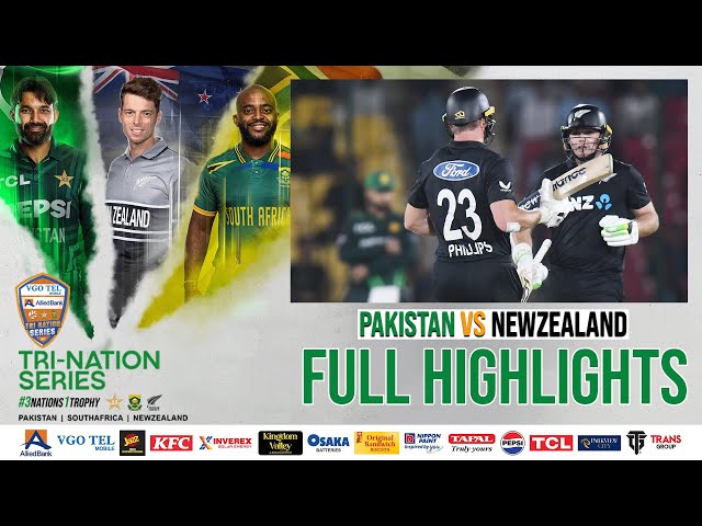 Full Highlights | Pakistan vs New Zealand | ODI Tri-Nation Series 2025 Final | PCB | M2J1A