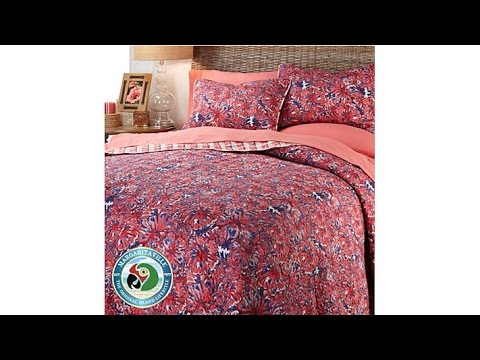 Hibiscus3pcQuiltSetWithTote