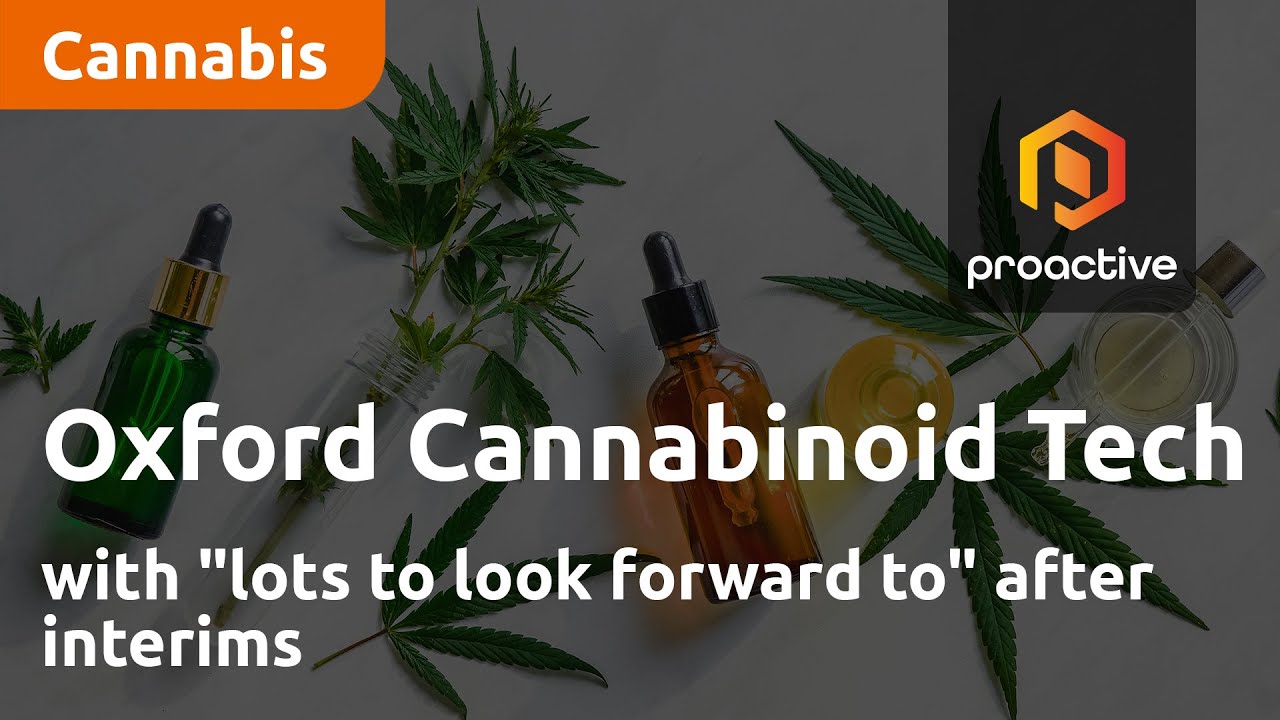 Oxford Cannabinoid Technologies with "lots to look forward to" after interims