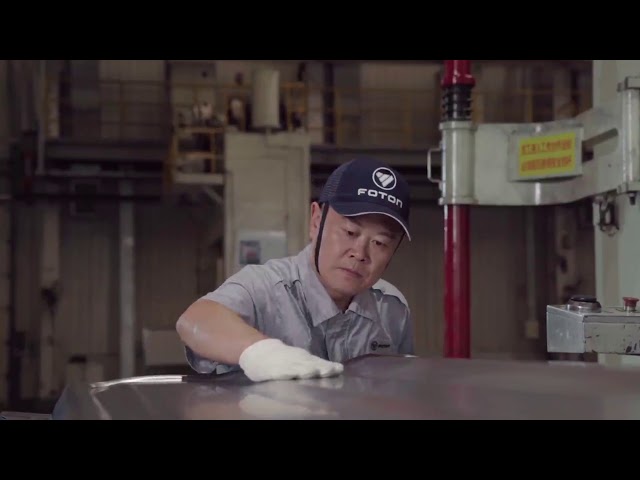 video of Foton AUV 12M Diesel tour coach tourist bus intercity bus long-distance