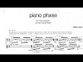 Steve Reich - Piano Phase (1967) [audio + score]
