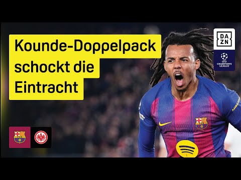 FC Barcelona - Eintracht Frankfurt | UEFA Champions League | DAZN Highlights