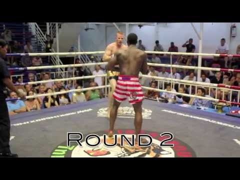 Bradley Desir (Tiger Muay Thai) vs Chris (Bangrajun Muay Thai) @ Bangla Boxing Stadium 10/5/2013