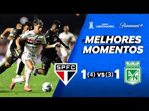 SÃO PAULO 1 (4) X (3) 1 ATLÉTICO NACIONAL - CONMEBOL LIBERTADORES 2025  | Paramount Plus Brasil