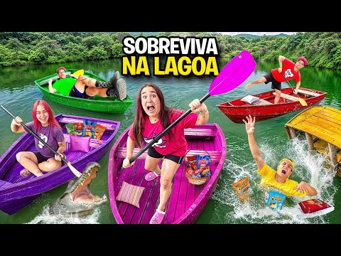 SOBREVIVA NO SEU BARCO POR 24 HORAS *A Katlen se afogou ?