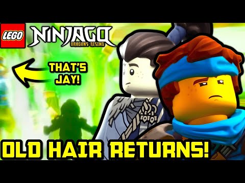 New Season 4 Footage Shows JAY'S OLD HAIR! ⚡ Ninjago Dragons Rising Season 4 News and Updates!