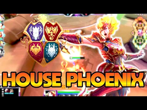 House Phoenix Amaterasu Skin | Houses at War Battle Pass | SMITE (PC)