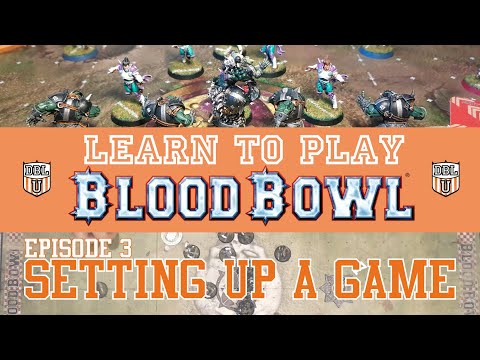 Learn to Play Blood Bowl: EP3 Setting up a Game