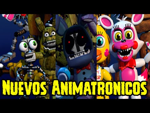 Nuevo Five Nights At Freddy's World Teaser | Nuevo Endoesqueleto, Mangle y Old Bonnie | FNAF World
