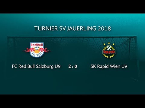 TURNIER SV JAUERLING / FC Red Bull Salzburg  U9 - SK Rapid Wien U9 - Spiel 5 / 19.08.2018