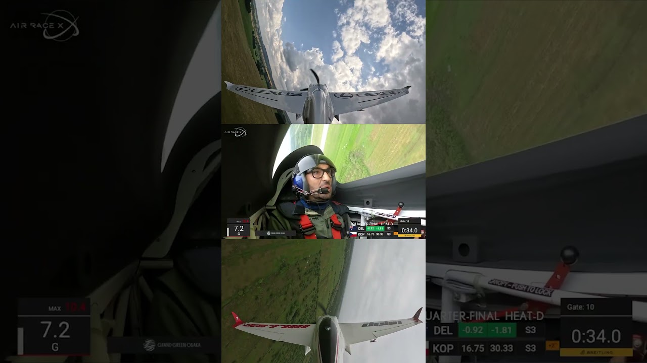 Rd.3 QUARTER-FINAL HEAT D #airracex #airplane