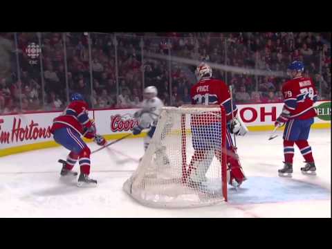 Nazem Kadri's BIG Hit on Alexei Emelin - Leafs vs Habs - Feb 9th 2013 (HD)