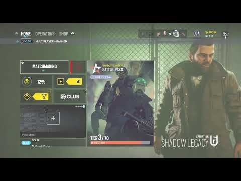 Rainbow Six Siege Shadow Legacy Ranked Placements